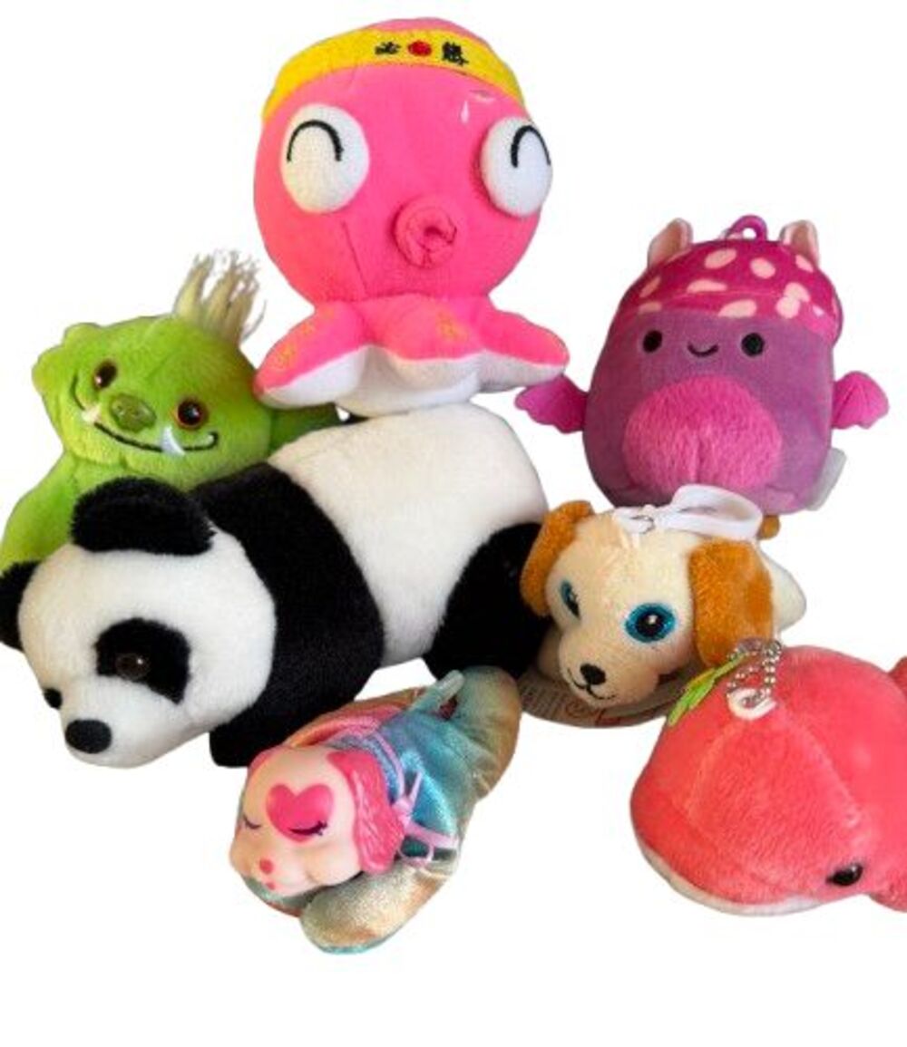 Kawaii Plush Lot Panda Octopus Mushroom Pig Squishmallow Cute Toys
